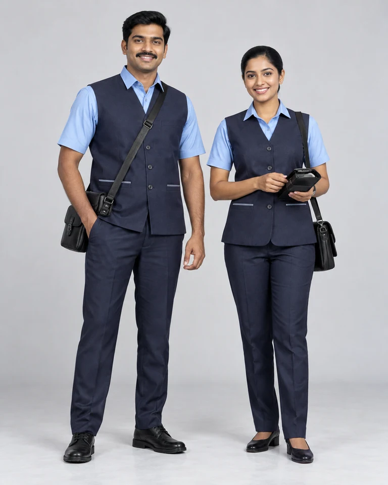 Bus conductor uniforms