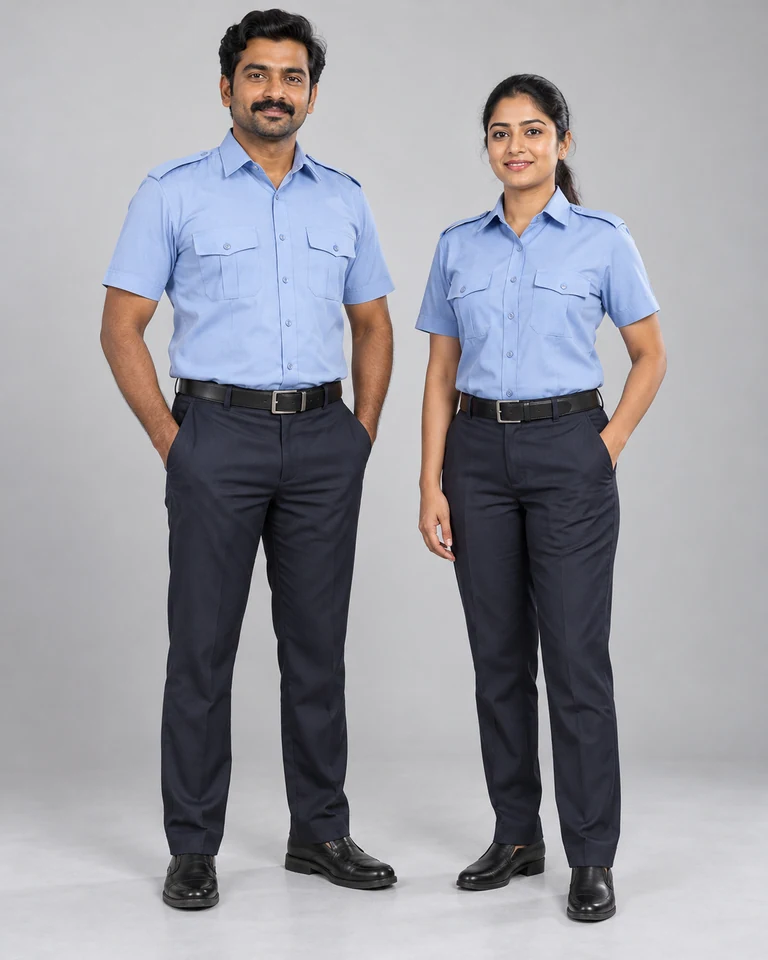 Bus driver shirts and trousers