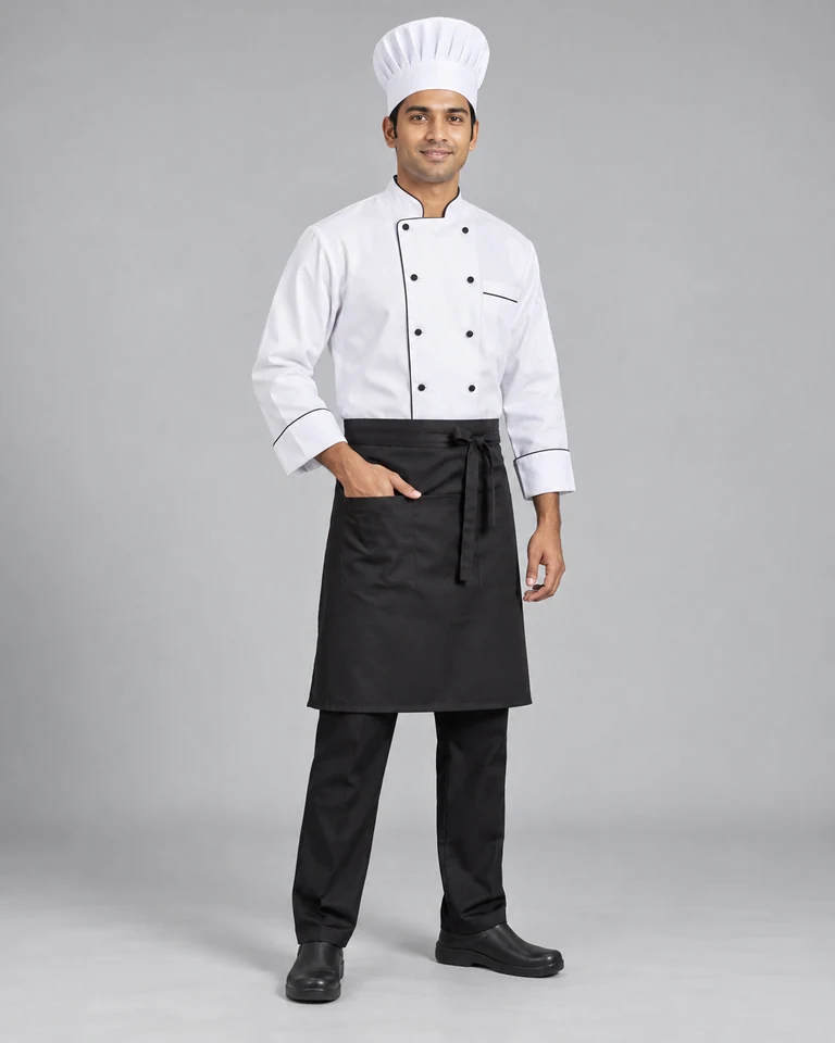 Catering staff wear