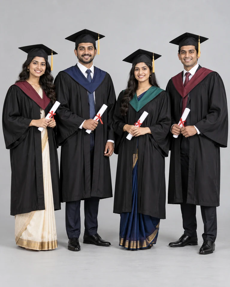 Convocation gowns