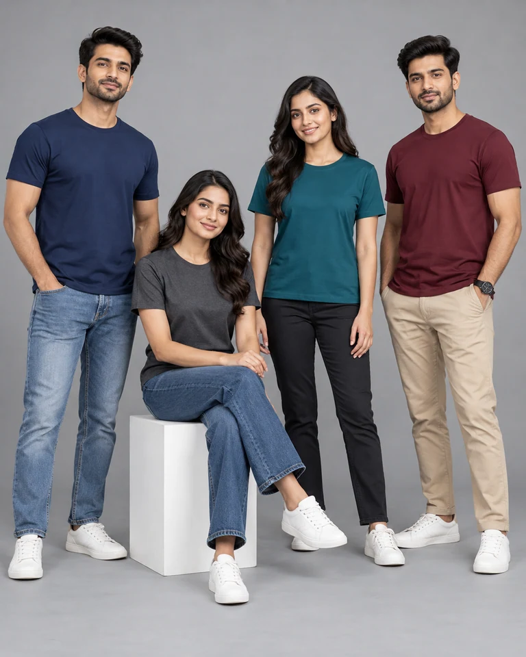 Customer-demo branded T-shirts