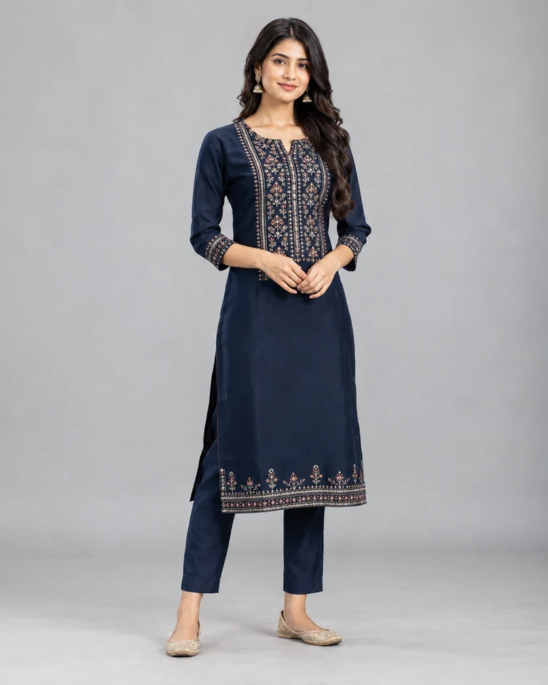Ethnic formal kurtis