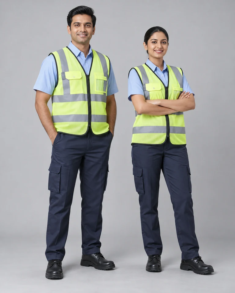 Ground staff shirts and trousers