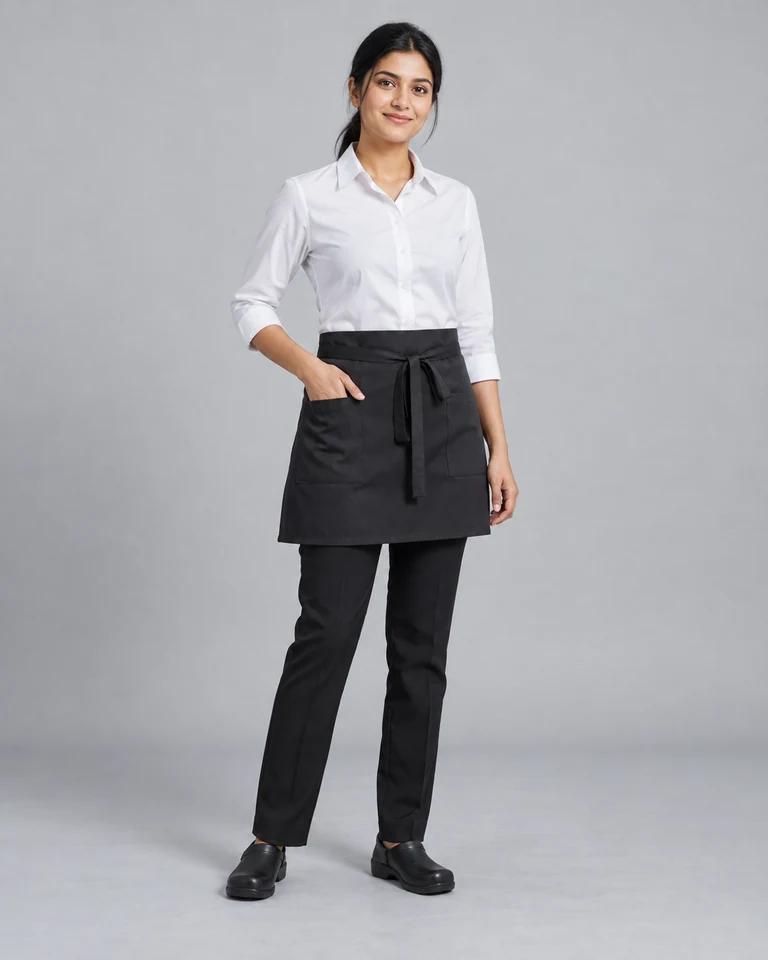 Half-waist aprons