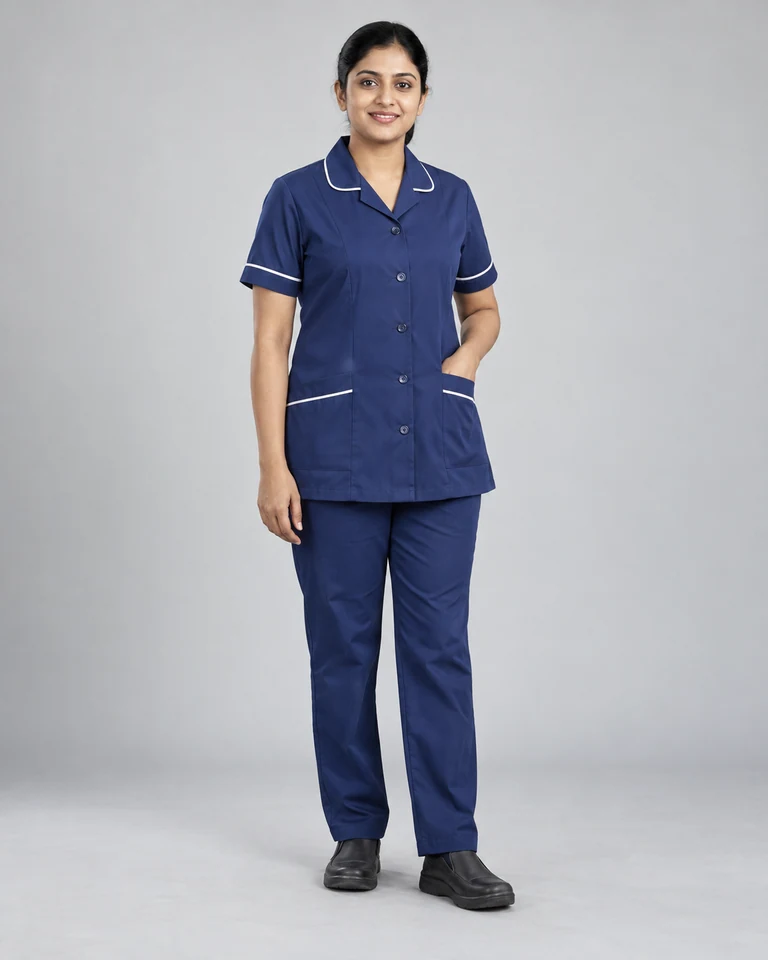 Hospital housekeeping tunics