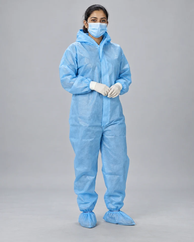 Medical protective coveralls