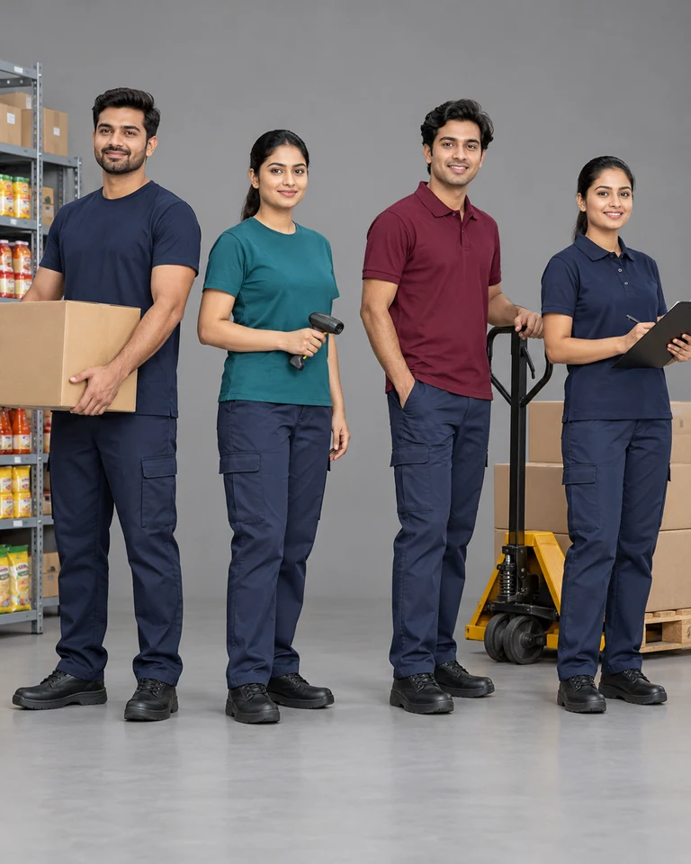 Stockroom uniforms
