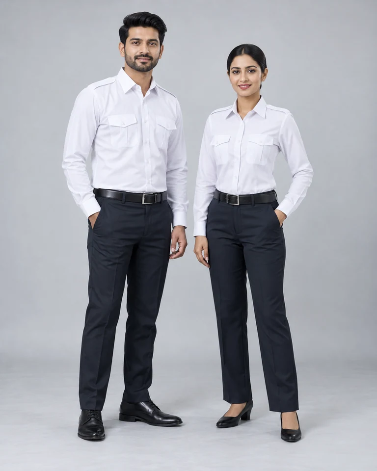 Taxi/chauffeur shirts and trousers
