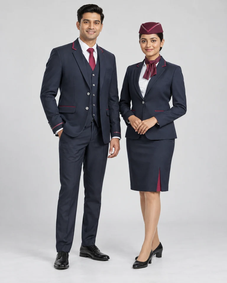 Train attendant uniforms